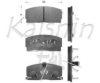 KAISHIN D0008 Brake Pad Set, disc brake